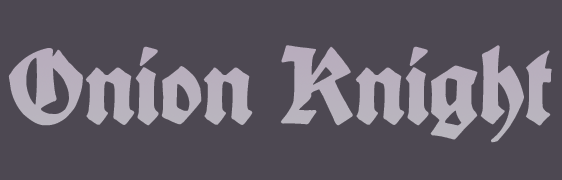 Onion Knight Onion Knight